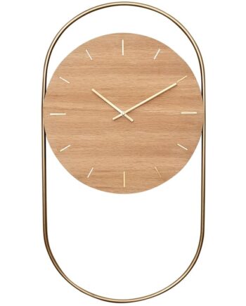 Elegant Vægur i Eg fra Andersen - Moderne Design