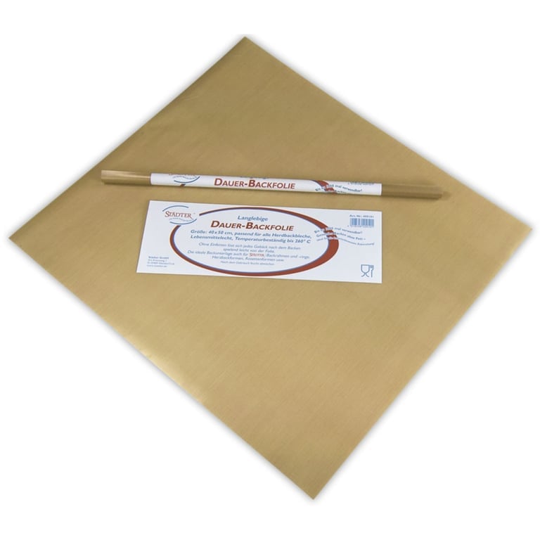 Bageark 40x50 Cm - Genanvendeligt Bagetilbehør på Tilbud!