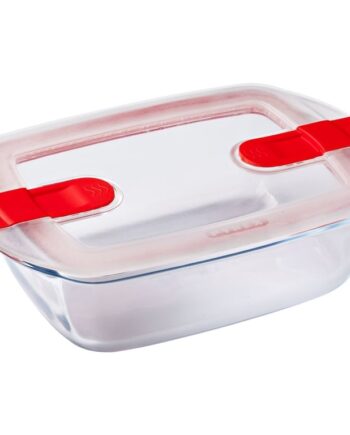 Pyrex Cook & Heat Glasform med Låg 2,5 Liter - Tilbud!