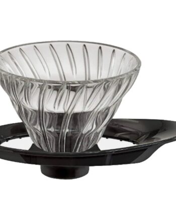 2 Kop Dripper V60 i Glas - Sort Kvalitet fra Hario