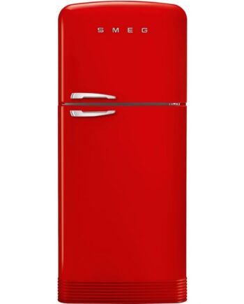 Smeg Fab50 Højrehængslet Køle-Fryseskab i Rød - Tilbud!