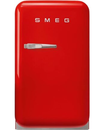 Smeg Fab5rrd5 Højrehængslet Køleskab i Rød - Retro Stil