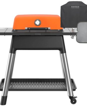 Force Gasgrill med Mat Orange Grillbetræk og Plade
