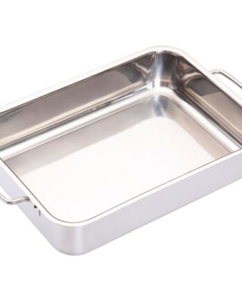 Robust Ovnfast Fad i Rustfrit Stål 32 x 23 cm