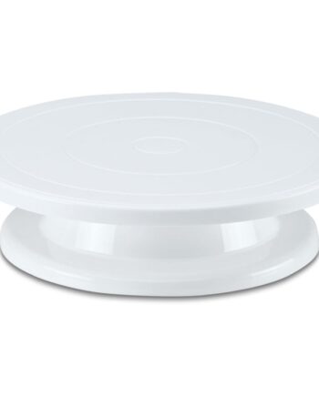 Kagesnurrer i hvid plast - perfekt til kagedekoration!