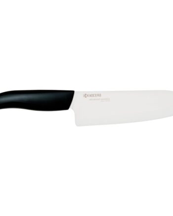 Keramisk Kokkekniv i Hvid - 16 cm Tilbud!