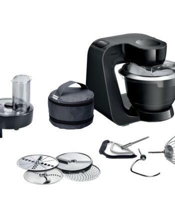 Kraftfuld køkkenmaskine 1000 W i karbon sort - Bosch