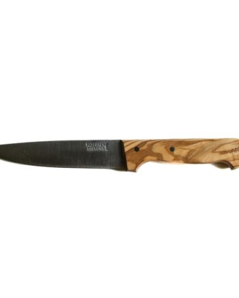 Madkniv i Rustfrit Stål med Oliventræ – 4 Stk. tilbud!