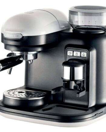 Moderna Espressomaskine med Kaffekværn - Hvid