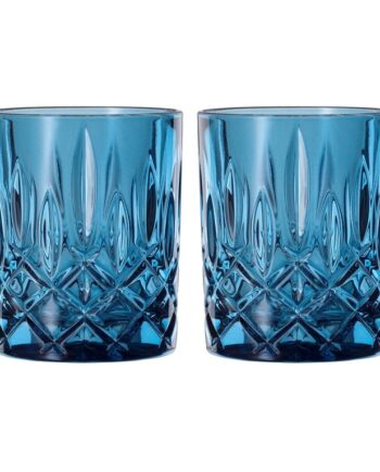 Noblesse Tumblerglas 29,5 cl - Blå Elegance på tilbud!