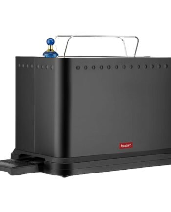 Ottoni Brødrister 2 Skiver - Sort, moderne design!