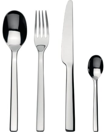 Elegant Ovalt Bestiksæt 24 Dele fra Alessi - Tilbud!