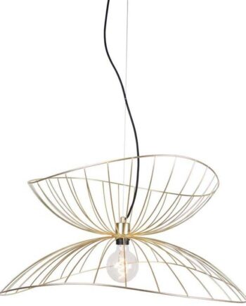 Elegant Pendant Ray 70 Lampe i Børstet Messing