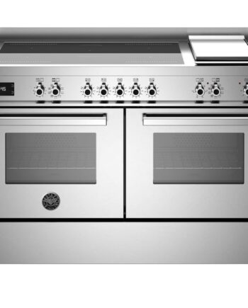 Pro125i2e Induktionskomfur med Dobbelt Ovn 120 cm Rustfri