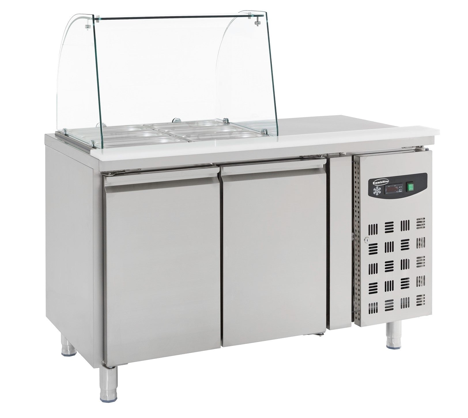 Saladette med 2 døre - Professionel køleløsning!