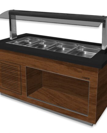 Saro Buffet Kold Model Premium Line - Valnød & Granittop