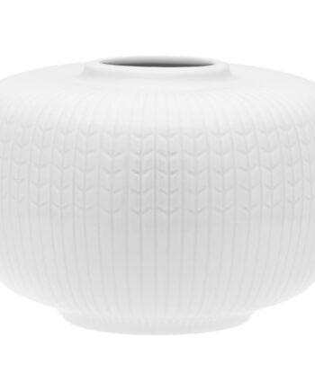 Swedish Grace Vase 13 X 9 Cm - Tidløs Elegance i Sne