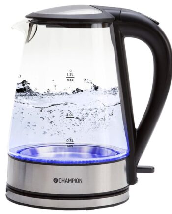Champion Elkedel 1,7 L i Glas - Stilfuldt Design