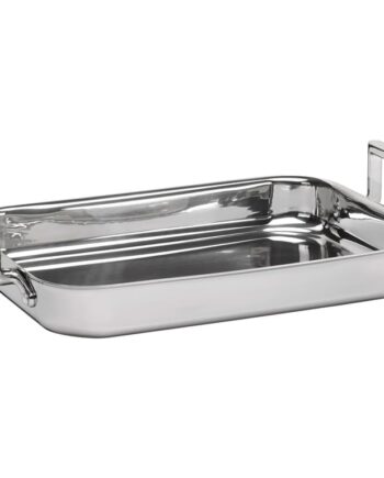 35x25 Cm Ovnform i Rustfrit Stål fra G.r.y.m