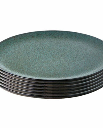 Raw Middagstallerkener Northen Green 28 Cm - 6 Stk
