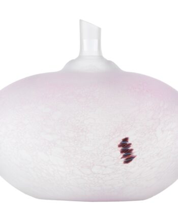 Bv Beans Skulptur i Rosa - Elegant Glas Dekoration
