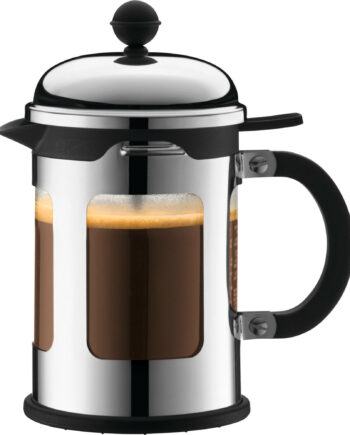 Chambord Kaffebrygger 4 Kopper i Krom - Kvalitet til Kaffeelskere