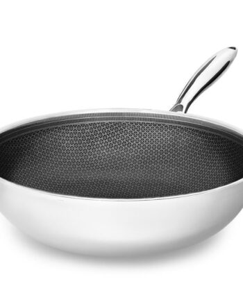 30 Cm Wok Pande 5L - Innovativ ONYX COOKWARE Med Gratis Fragt