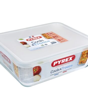 Cook & Freeze Glasform med Låg 4,2 Liter fra Pyrex