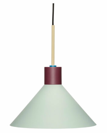 Crayon Loftslampe 35 Cm - Blå Retro Design til Dit Hjem
