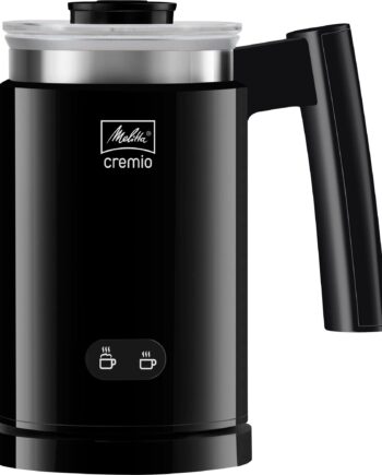 Cremio 2 Mælkeskummer i Sort - Få Lækkert Skum!