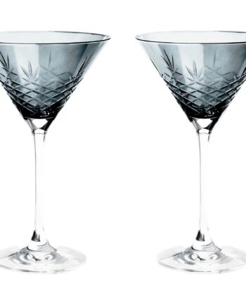 Crispy Cocktailglas Sapphire - 2 Stk til Elegante Anledninger
