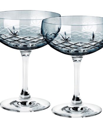 Crispy Gatsby Champagneglas 2 Stk - Sapphire Tilbud