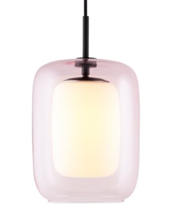 Cuboza Loftslampe  20 Cm  Fersken Hvid