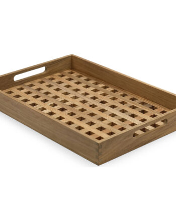 Fionia Serveringsbakke 52 x 36 i Teak - Klassisk Design
