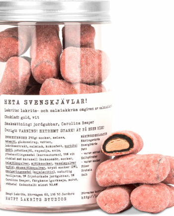 Heta Svensk Lakrids med Chili - 250 G Delikatesse