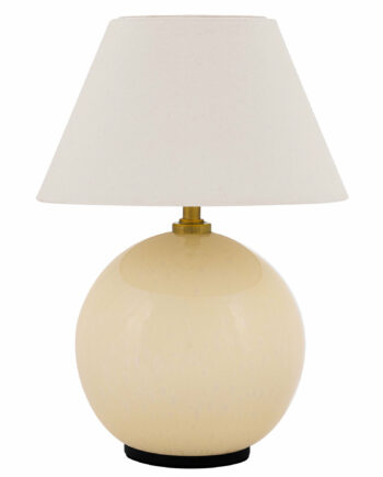 Iris Bærbar Bordlampe i Creme - Elegant Design til Dit Hjem