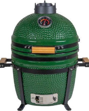Kamado Sumo Jr 15 34 Kulgrill - Grøn til Udendørs Madlavning
