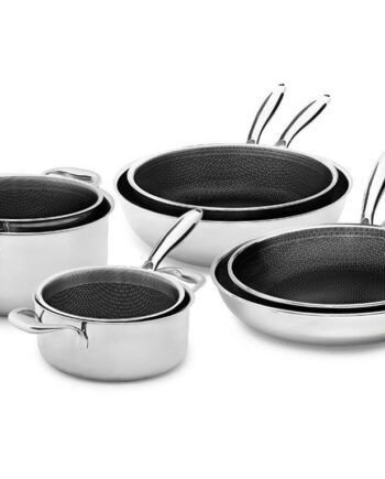 Komplet 8-dele Gryde- og Pandesæt fra Onyxcookware