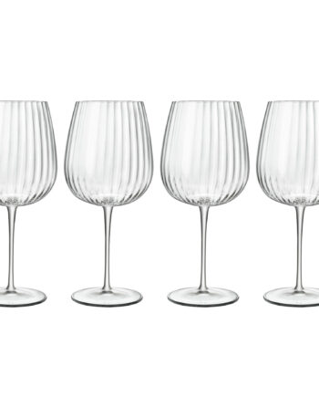 Luigi Bormioli Optica Burgundy Drikkeglas - 4 Stk Tilbud