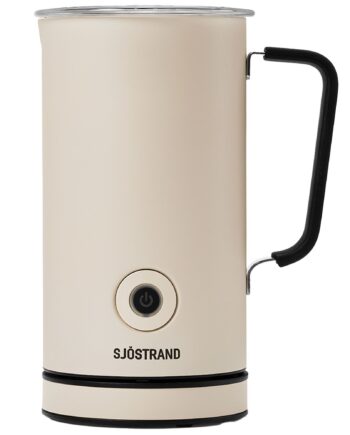 Mælkeskummer i Beige - Skab baristakvalitet derhjemme!