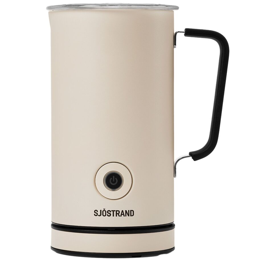Mælkeskummer i Beige - Skab baristakvalitet derhjemme!