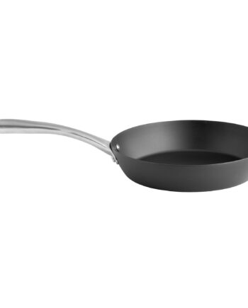 Onyx Kulstålspande 24 cm - Slidstærk og Sikker Madlavning