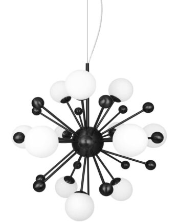 Pendel Copernicus i Sort – Elegant Lampe til Dit Hjem