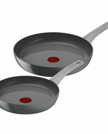 Tefal Renew On Stegepander Sæt 24 & 28 Cm – Miljøvenligt!