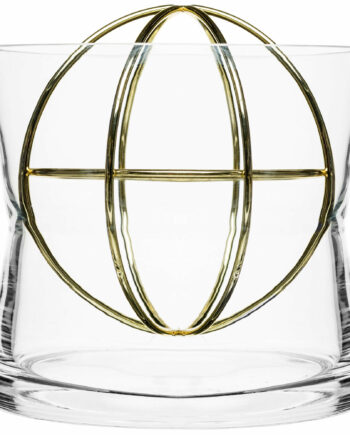 Sphere Vase Størrelse Large i Guld - Smart Design til Blomster