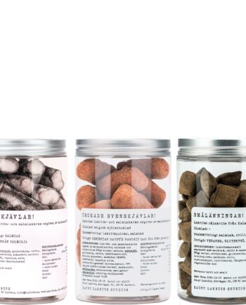 Svenskjävlar! Chokolade og Smålänningar - Lakridsgave