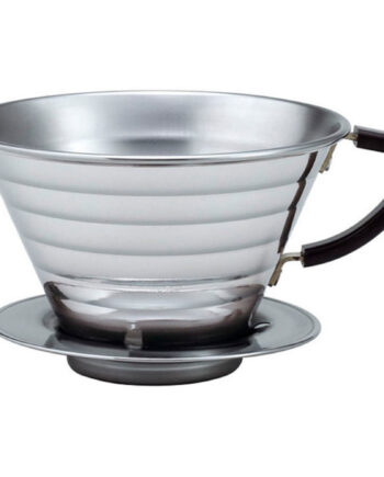 Kalita Wave 185 Filtertragt i Stål – Perfekt til Kaffe!