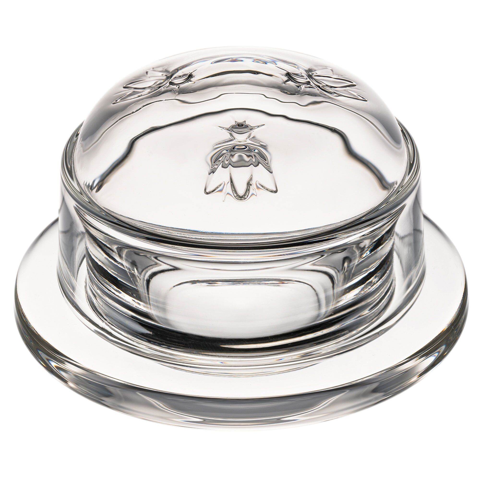 Abeille Smørboks 10 Cm - Elegant Glasdesign fra La Rochère