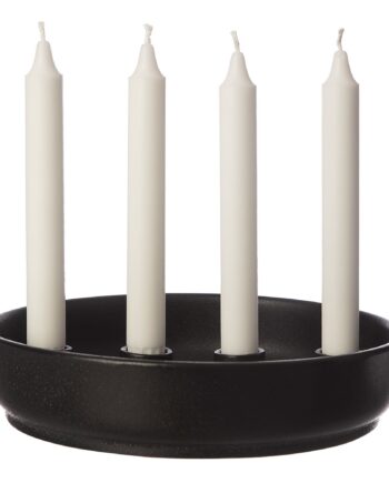 Adventslysestage Med øre Sort 5 5 Cm