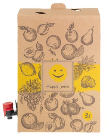 Praktisk Bag In Box Pose Med Hane - 3 Liter, 4 Stk.